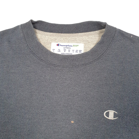 Mens Navy Champion  Crewneck Jumper