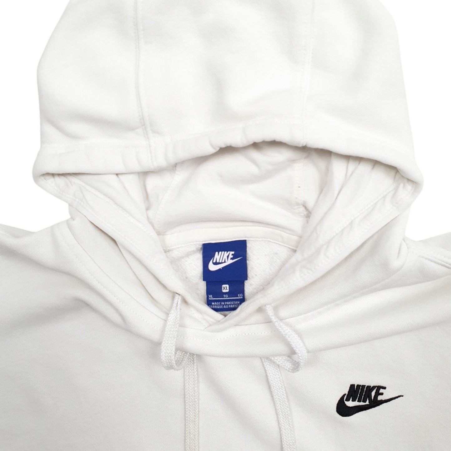 Mens White Nike  Hoodie Jumper