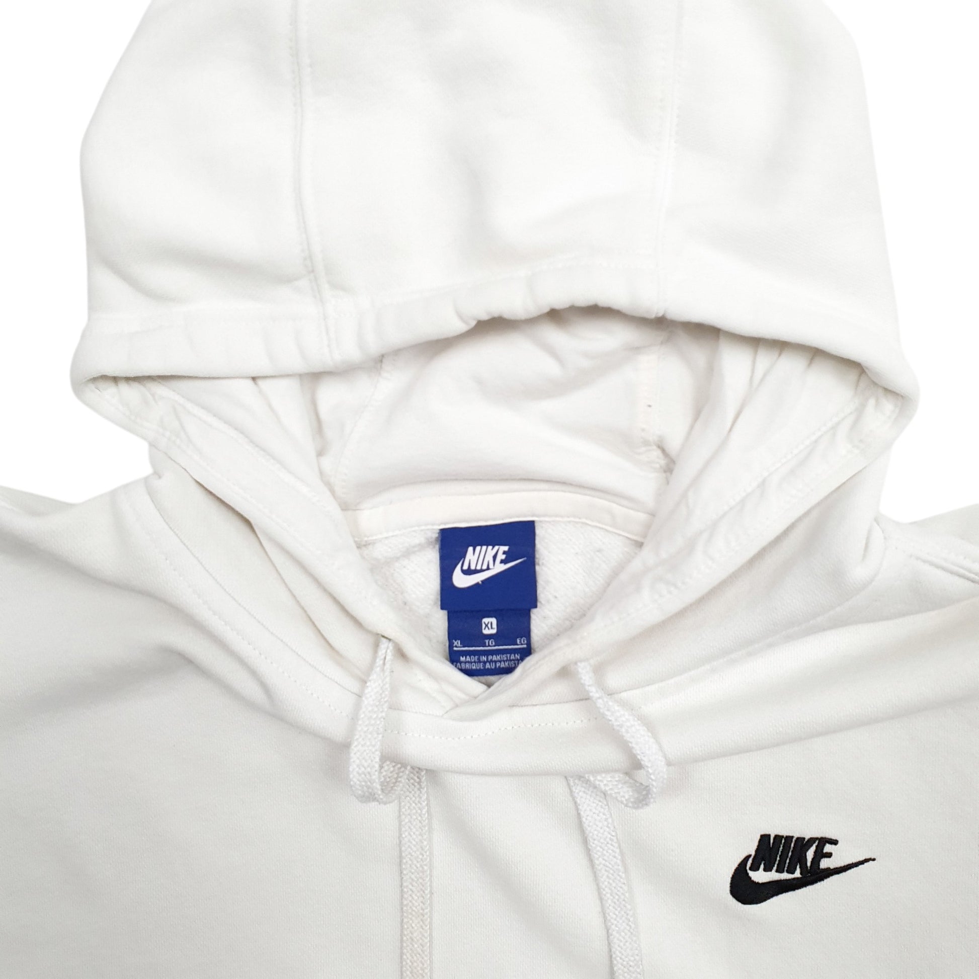 Mens White Nike  Hoodie Jumper