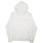 Mens White Levis Spellout Hoodie Jumper