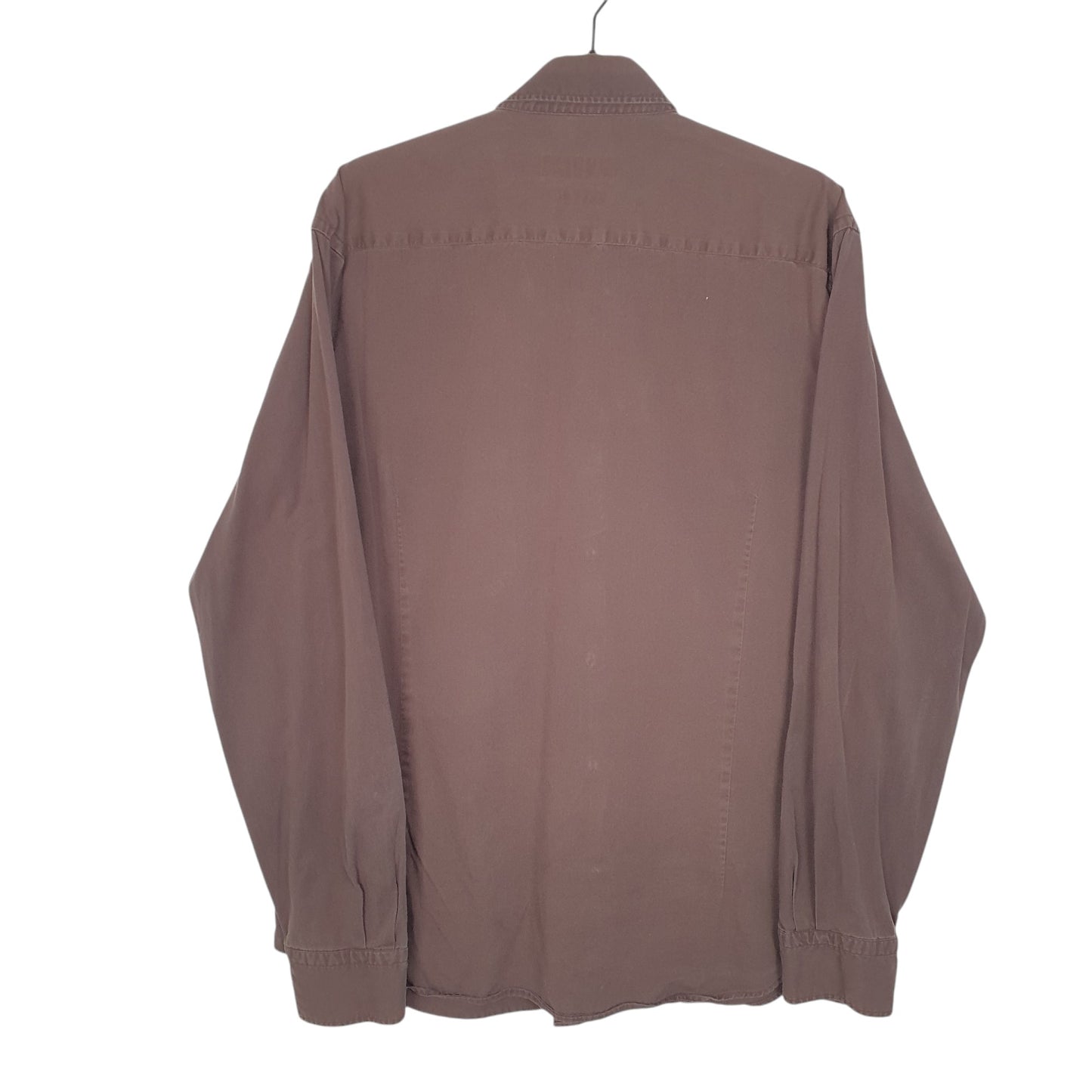 Mens Brown Massimo Dutti  Long Sleeve Shirt