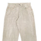 Mens Beige Levis Vintage Corduroy Trousers