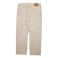 Mens Beige Levis 751 Corduroy Trousers