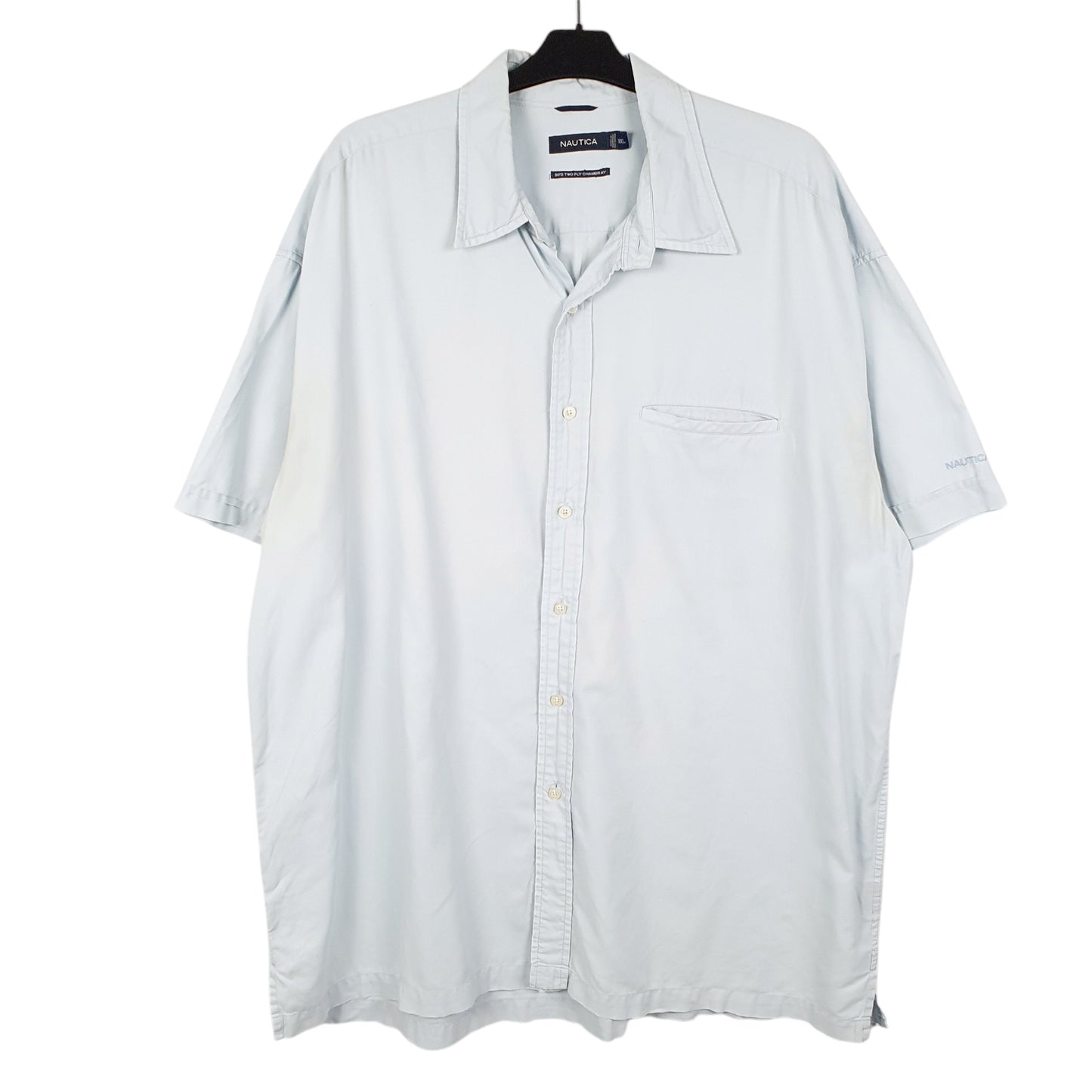 Mens Blue Nautica  Short Sleeve Shirt
