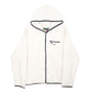 Womens Cream Tommy Jeans Hooded Full Zip Jumper