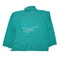 Mens Green Reebok Vintage 90s Concealed Hood  Coat