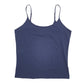 Womens Navy M&S Vest Short Sleeve T Shirt