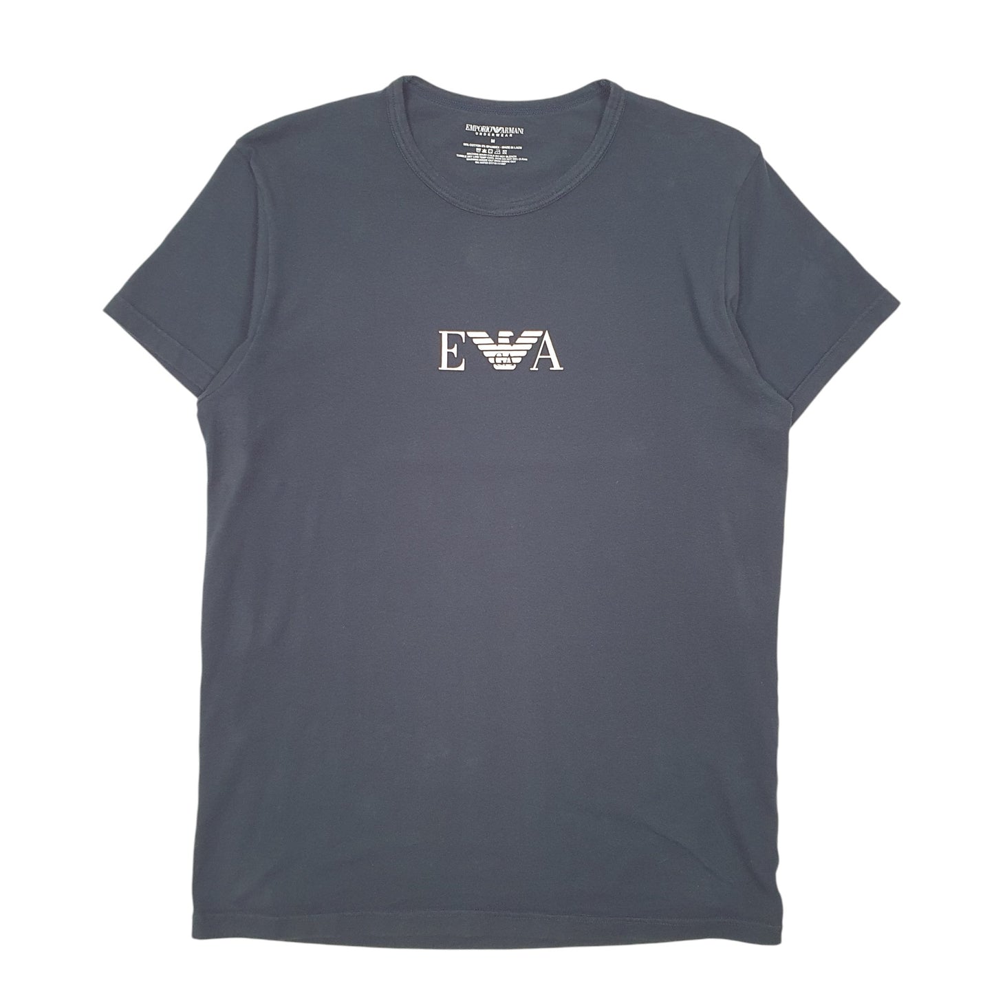 Mens Navy Armani Emporio Underwear Short Sleeve T Shirt