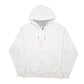 Mens White Champion  Full Zip Jumper