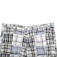 Mens Grey Van Heusen Madras Ivy League Chino Shorts