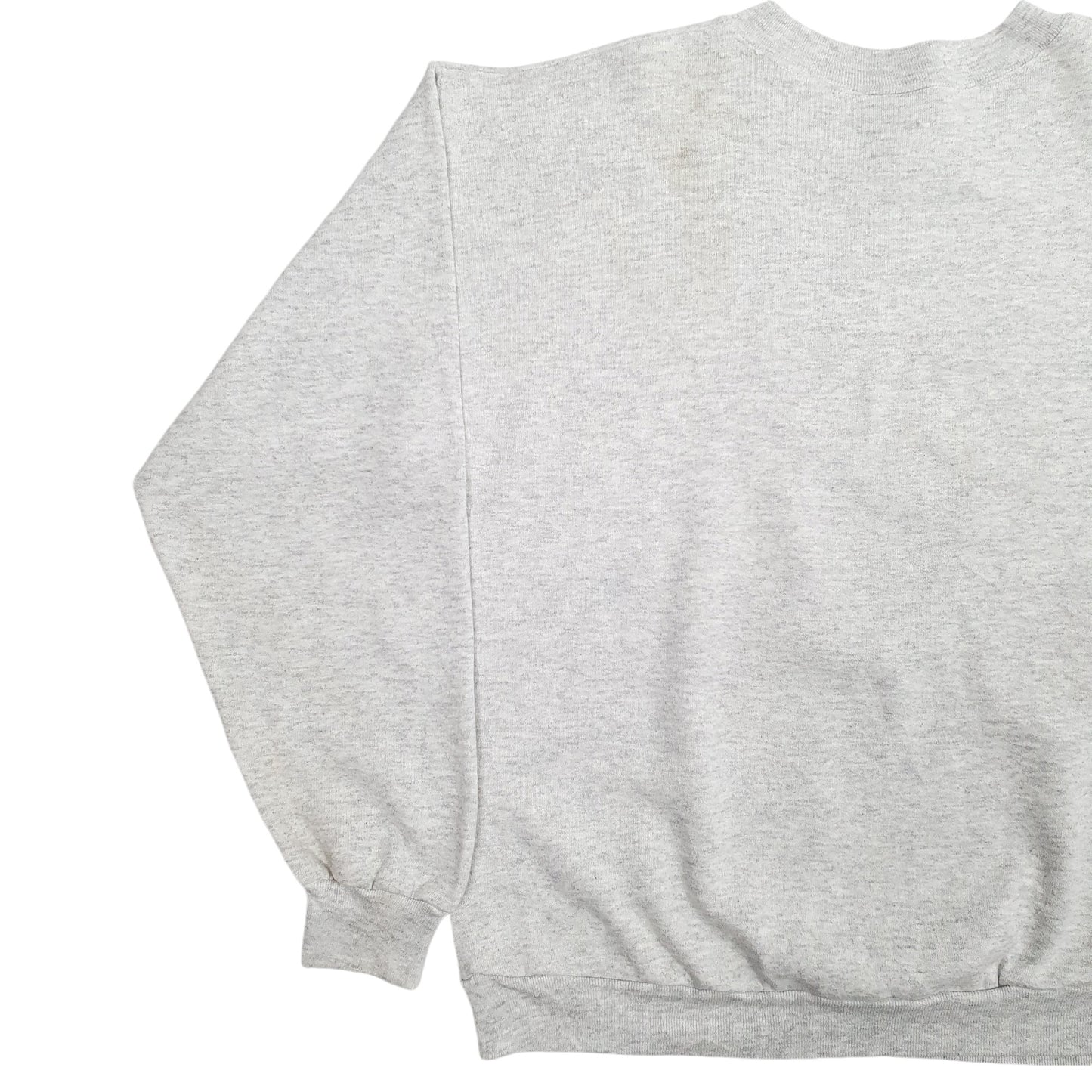 Mens Grey Disney Mickey Mouse Made In USA Vintage 90's Crewneck Jumper