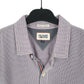 Mens Purple Tommy Hilfiger Houndstooth Long Sleeve Shirt