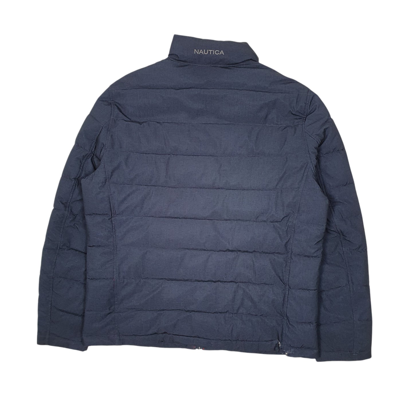 Mens Navy Nautica  Full Zip Coat