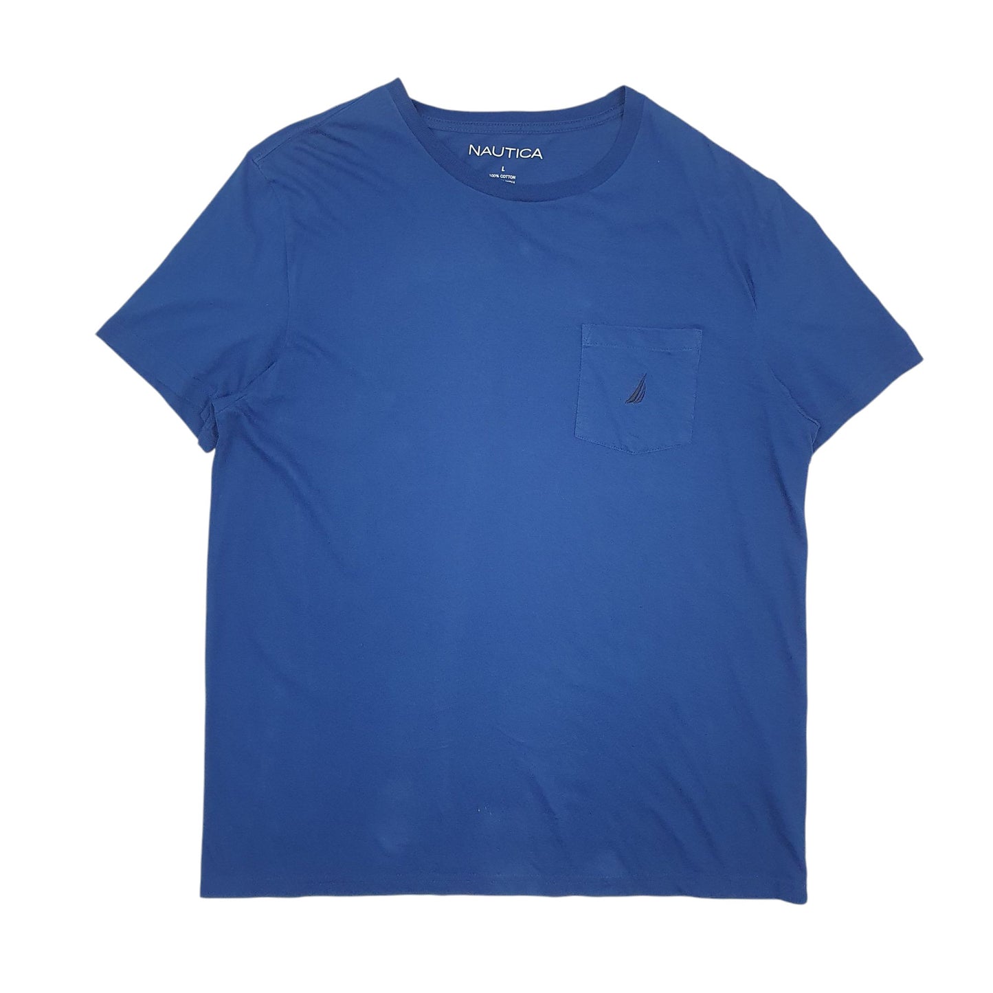 Mens Blue Nautica  Short Sleeve T Shirt