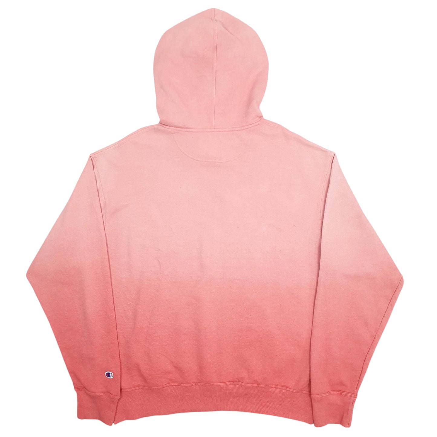 Mens Pink Champion  Hoodie Jumper