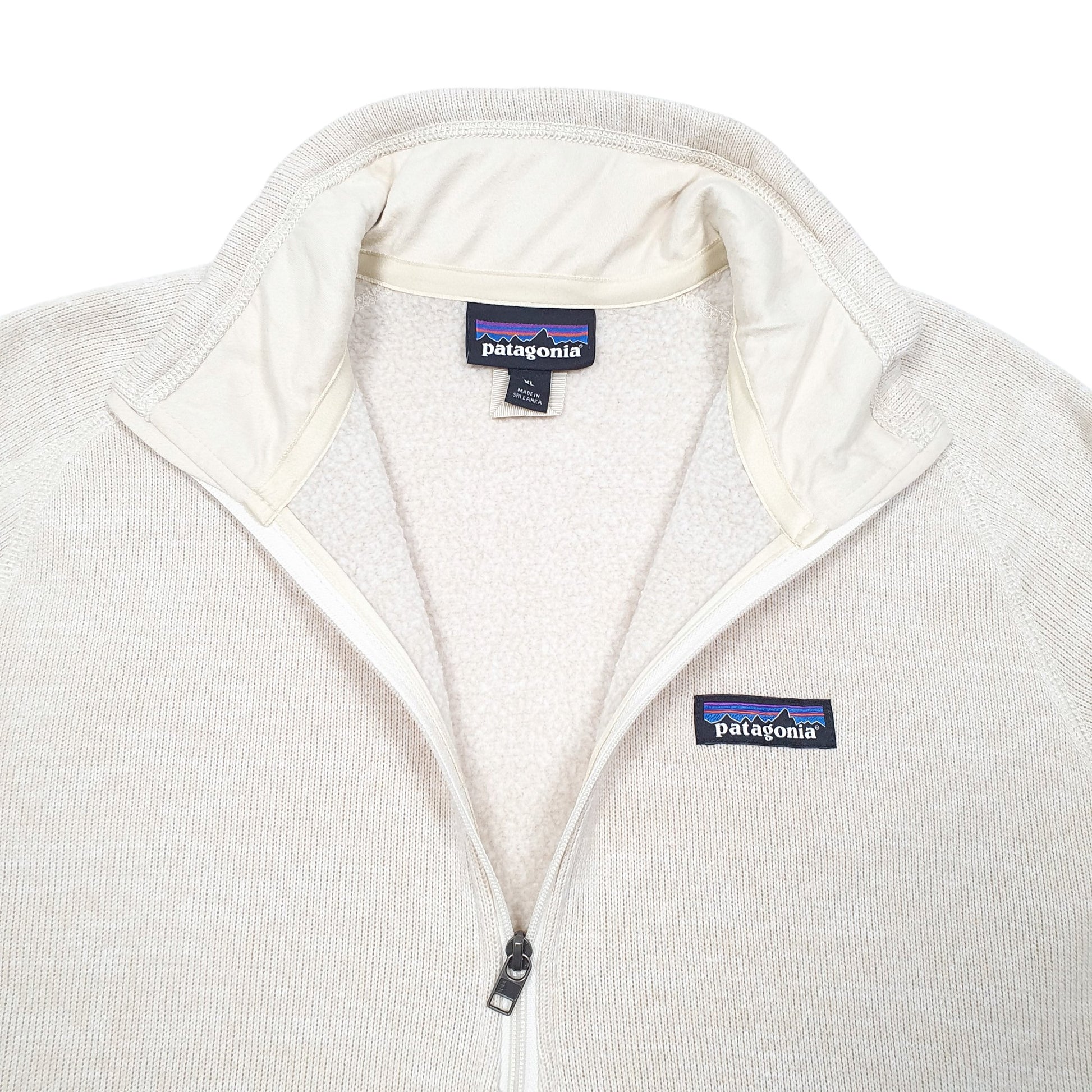 Womens Beige Patagonia Better Sweater Quarter Zip Jumper