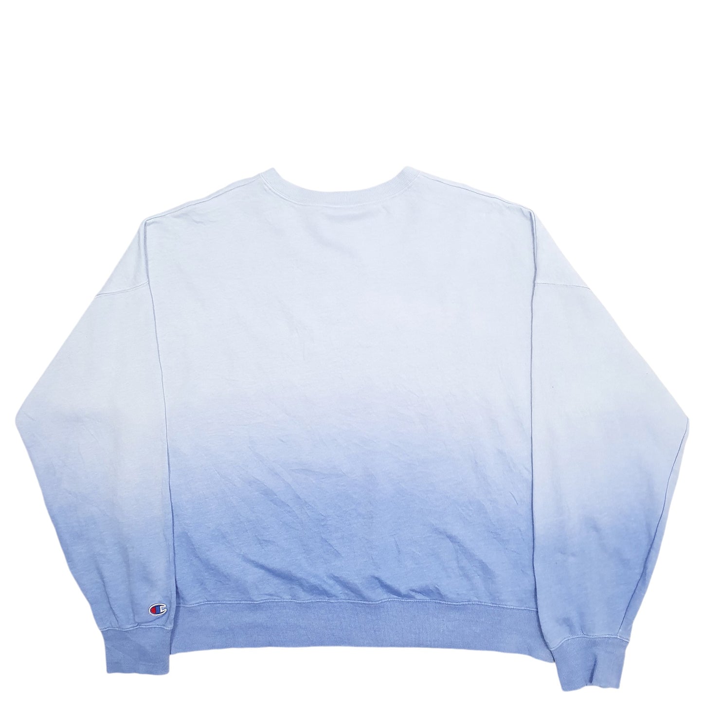 Womens Blue Champion  Crewneck Jumper