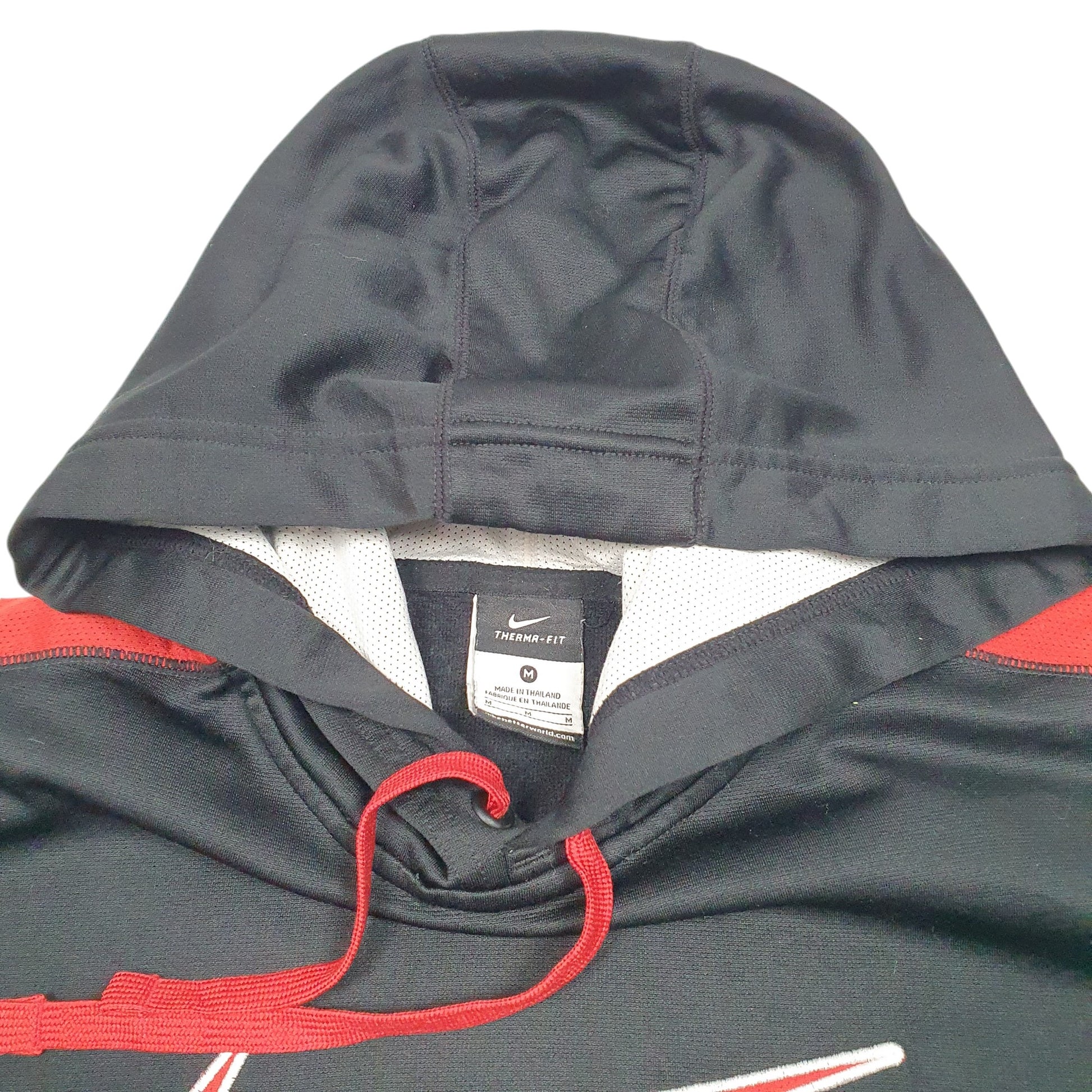 Mens Black Nike Active Therma Fit Running Workout Hoodie Jumper