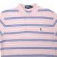 Mens Pink Polo Ralph Lauren  Short Sleeve Polo Shirt