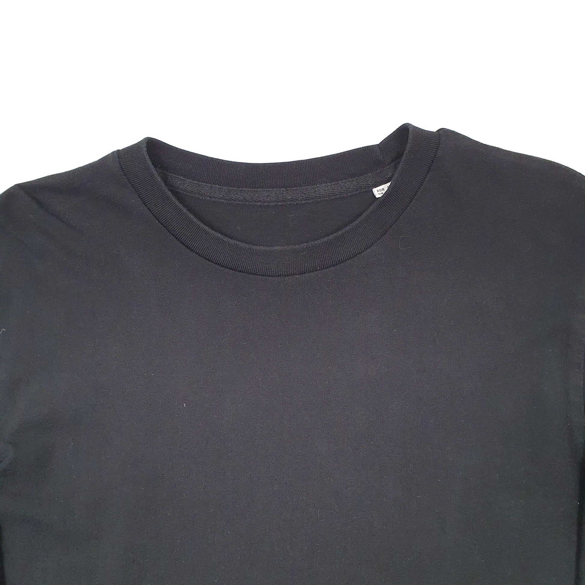 Mens Black Unbranded  Long Sleeve T Shirt