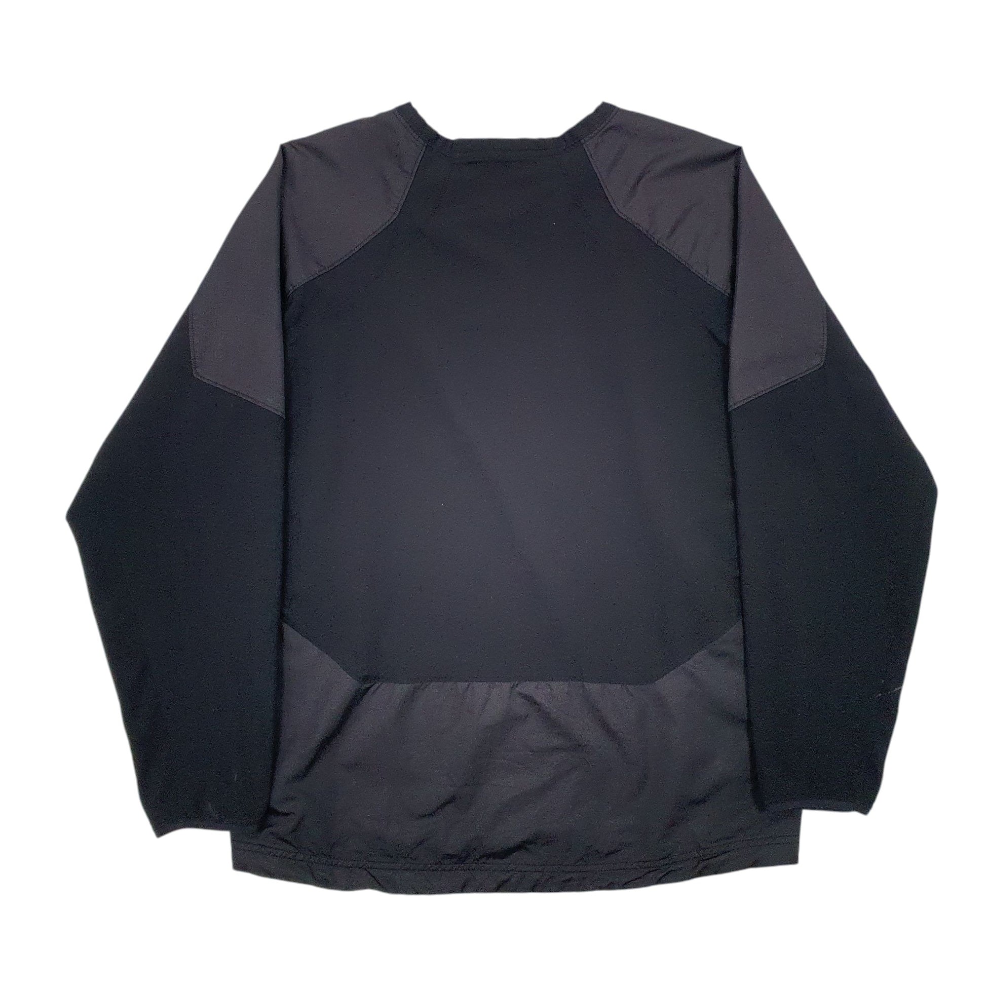 Mens Black Nike Boise State Active Wear Crewneck Jumper