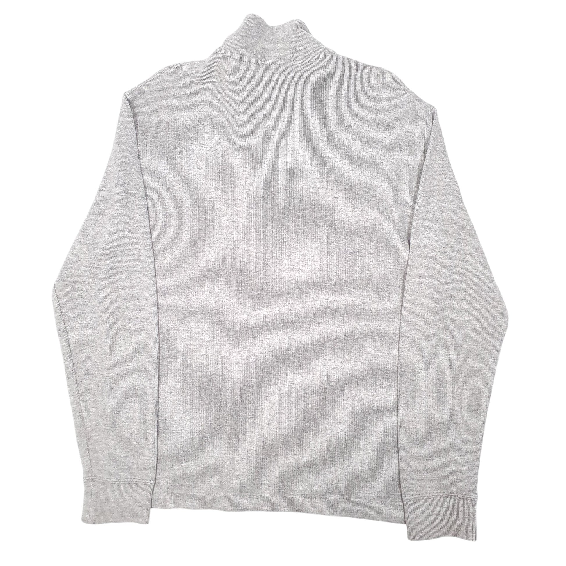 Mens Grey Polo Ralph Lauren  Quarter Zip Jumper