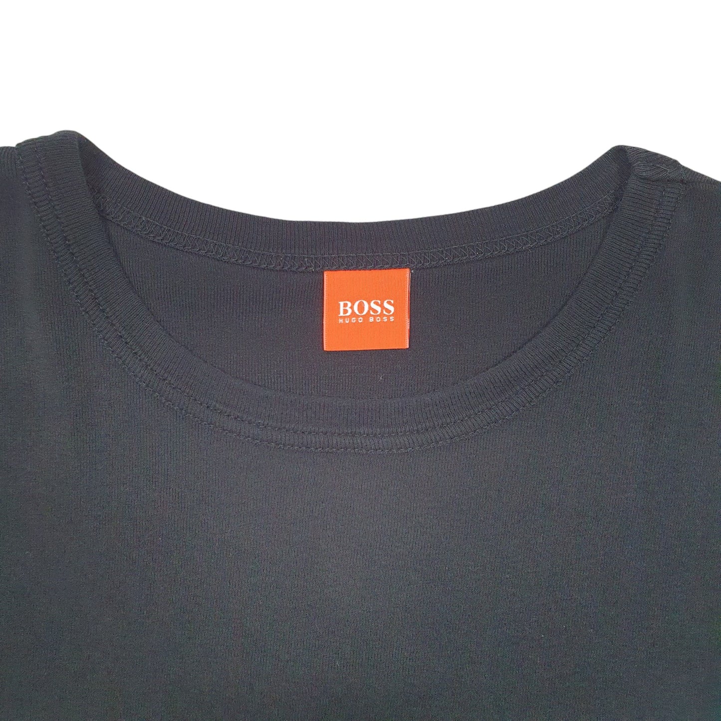 Mens Black Hugo Boss  Short Sleeve T Shirt