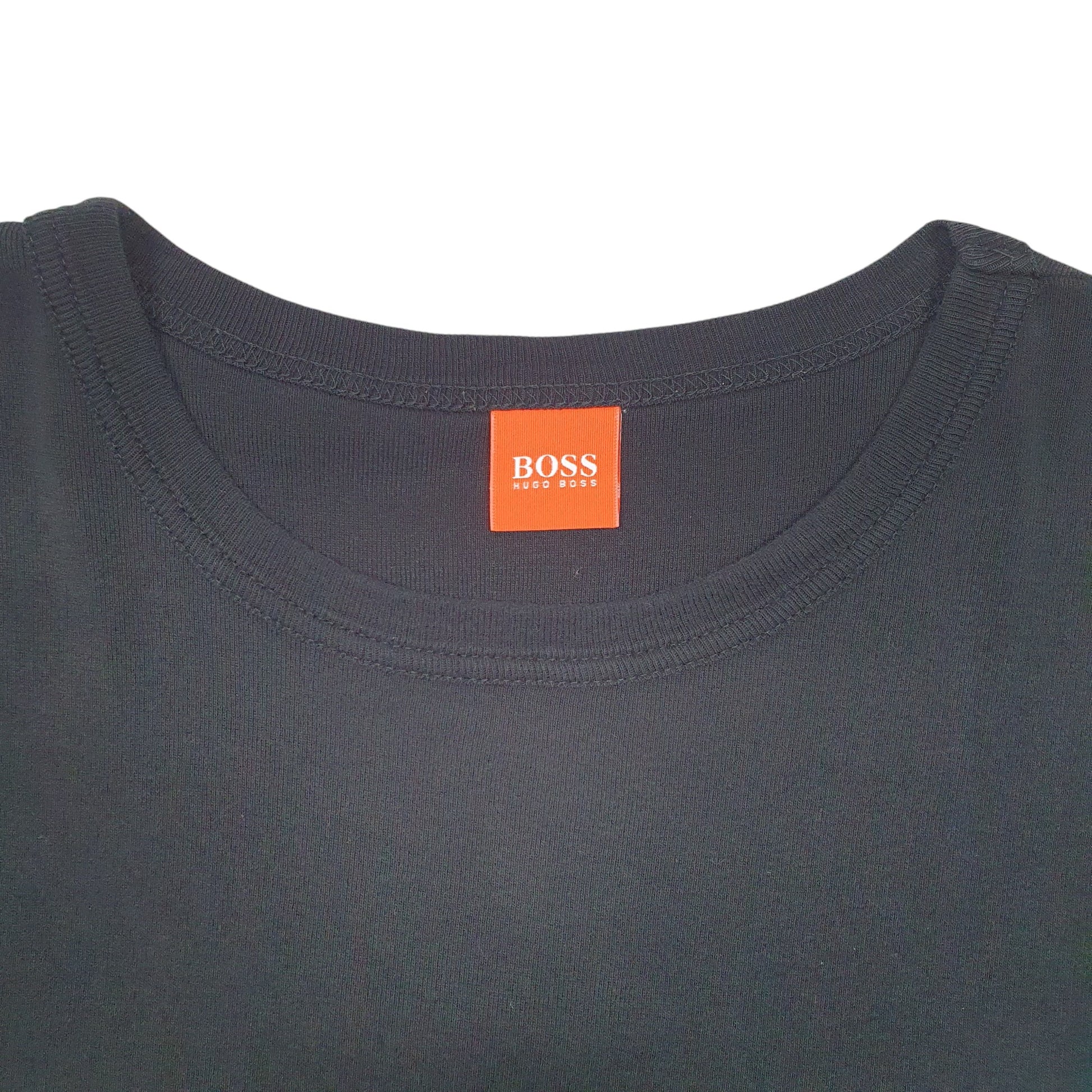 Mens Black Hugo Boss  Short Sleeve T Shirt