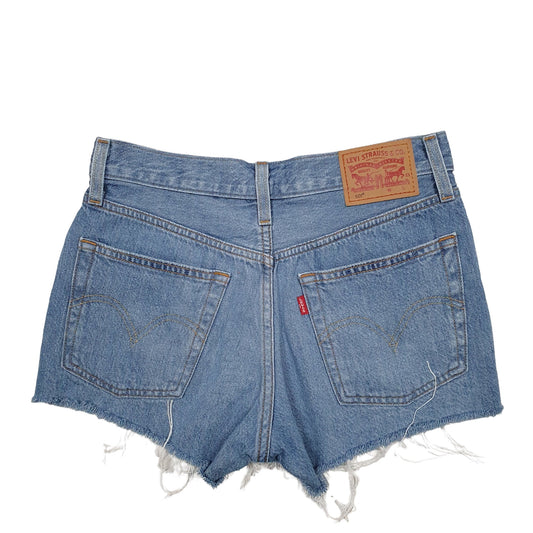 Womens Blue Levis 501 Denim Jorts Denim Shorts