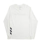 Mens White Dickies Spellout Long Sleeve T Shirt