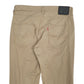 Mens Beige Levis Commuter Cycling 511 JeansW34 L34