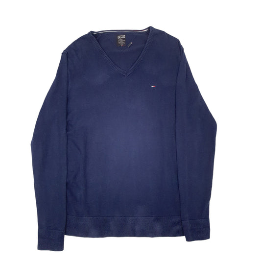 Mens Navy Tommy Hilfiger  Crewneck Jumper