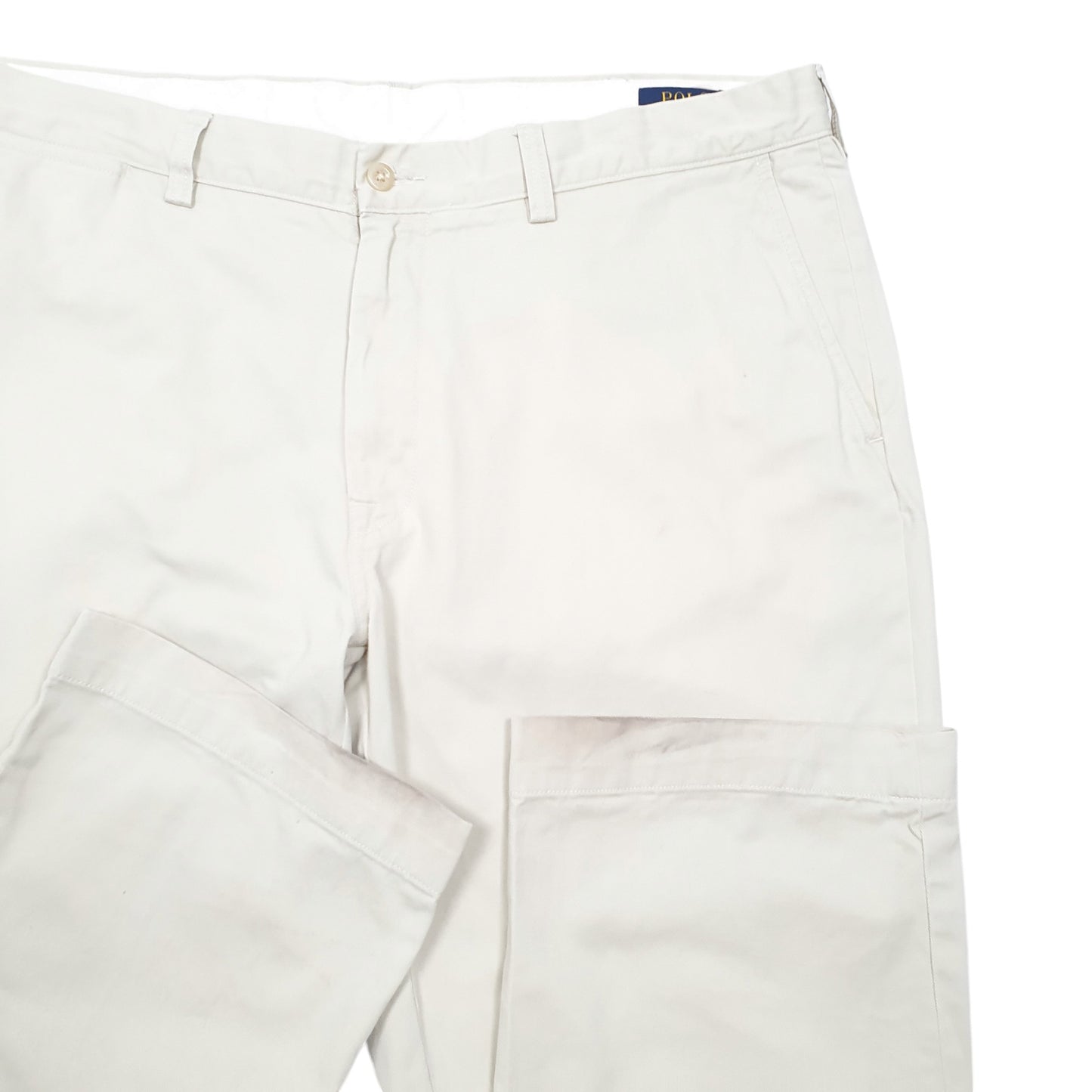 Mens Beige Polo Ralph Lauren Classic Chino Trousers