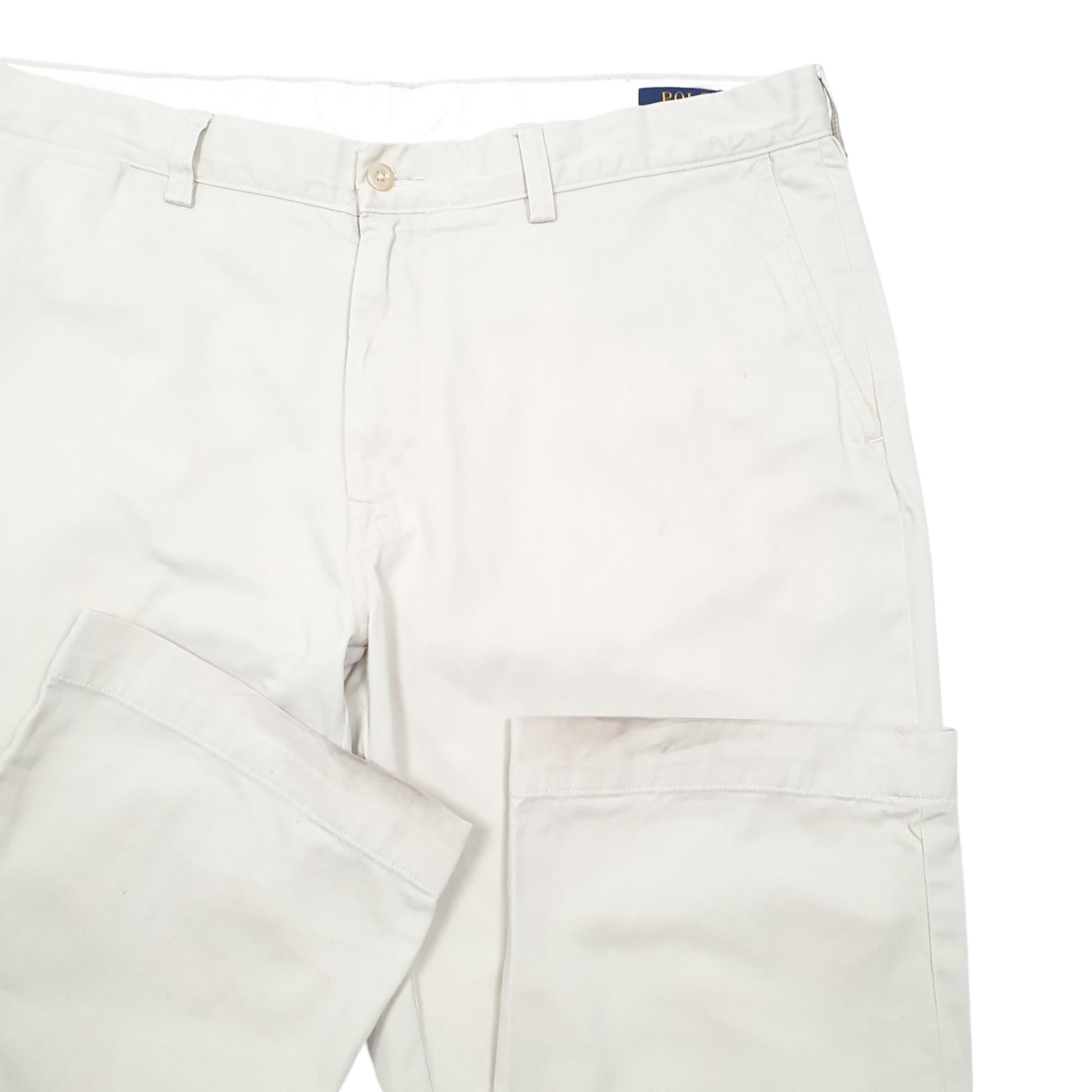 Mens Beige Polo Ralph Lauren Classic Chino Trousers