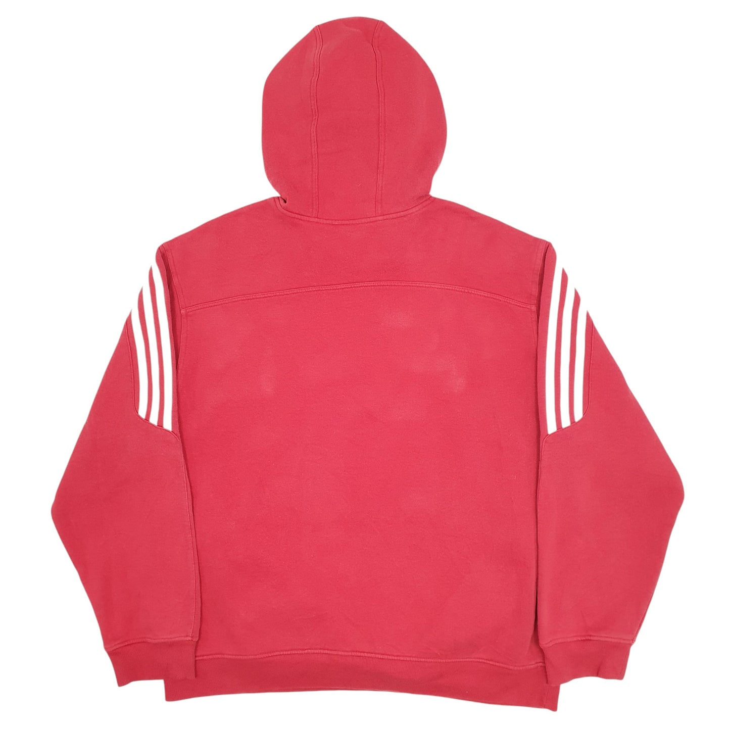 Mens Red Adidas  Hoodie Jumper
