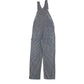 Mens Navy Dickies Overalls Bib Hickory Railroad Striped Dungaree Trousers