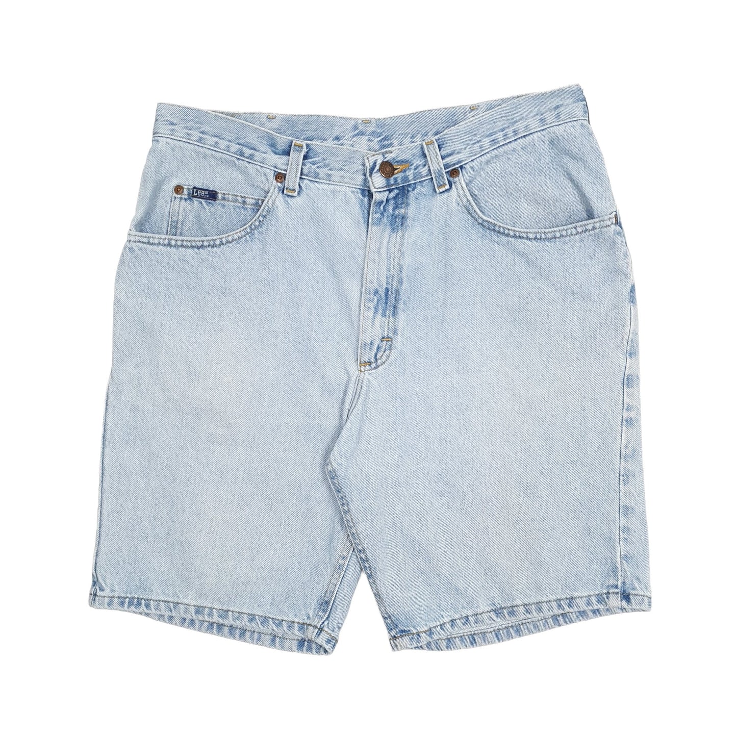 Mens Blue Lee Vintage 1990s Denim Shorts