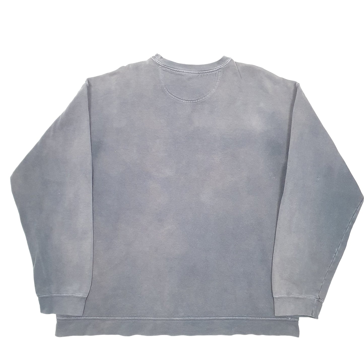 Mens Grey Comfort Colors Iowa State USA Fader Spellout Crewneck Jumper