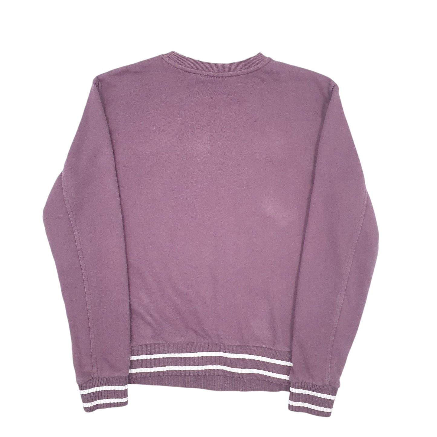 Womens Purple Fila  Crewneck Jumper