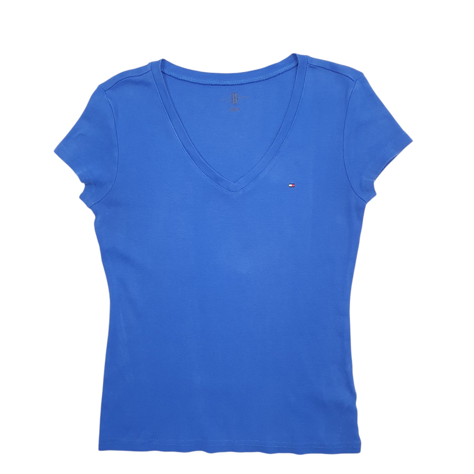 Womens Blue Tommy Hilfiger  Short Sleeve T Shirt