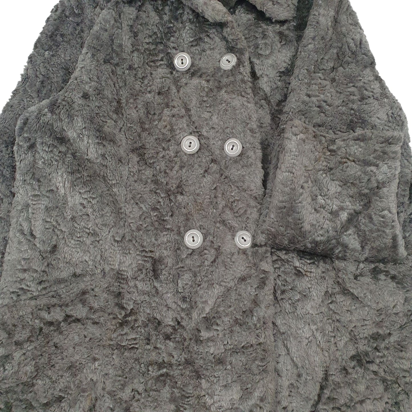 Womens Grey Unbranded Vintage  Coat