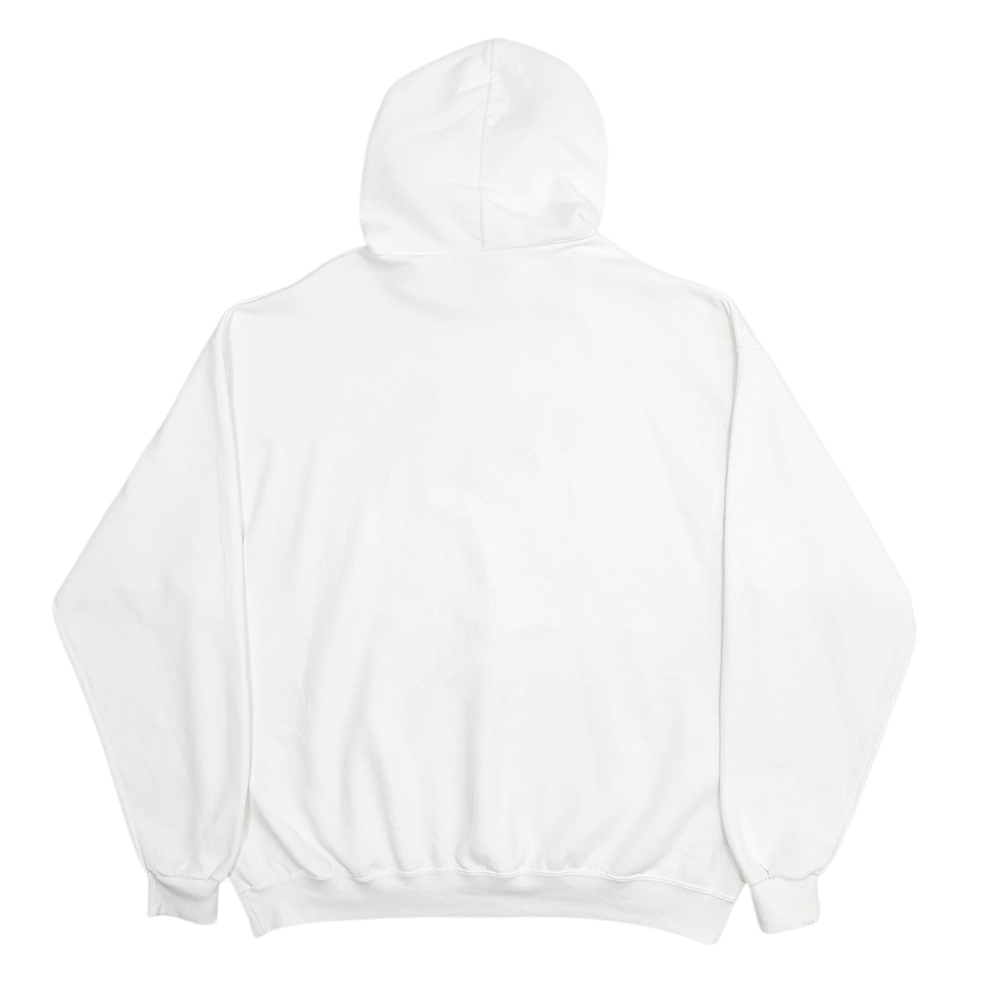 Mens White Champion Alaska Spellout Hoodie Jumper
