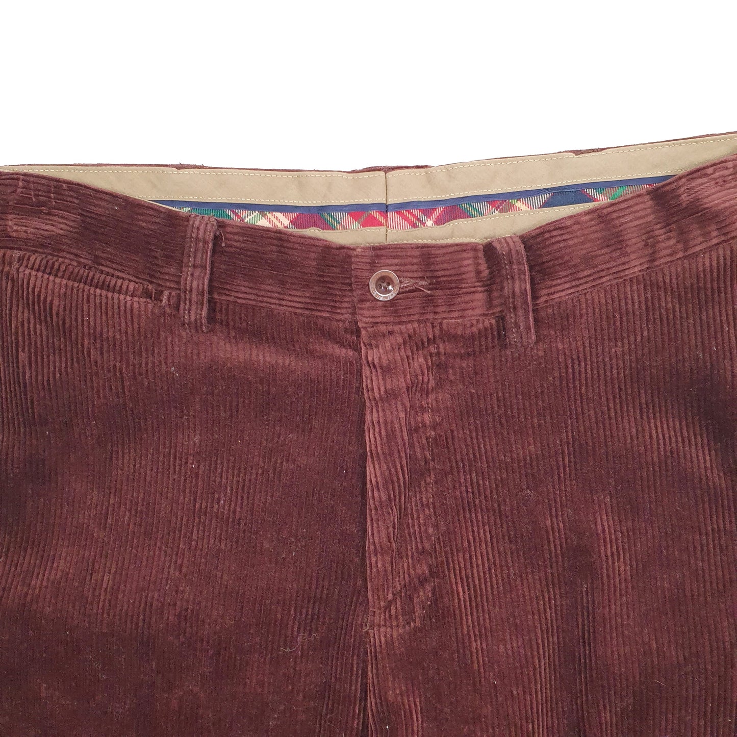 Mens Burgundy Polo Ralph Lauren  Corduroy Trousers
