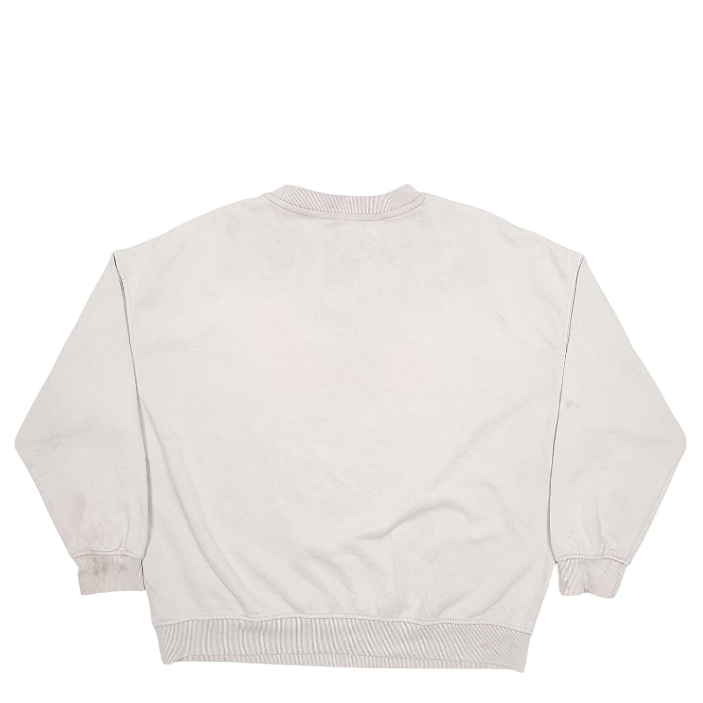 Mens Grey H&M Nirvana Grunge Spellout Crewneck Jumper