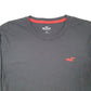 Mens Black Hollister  Long Sleeve T Shirt