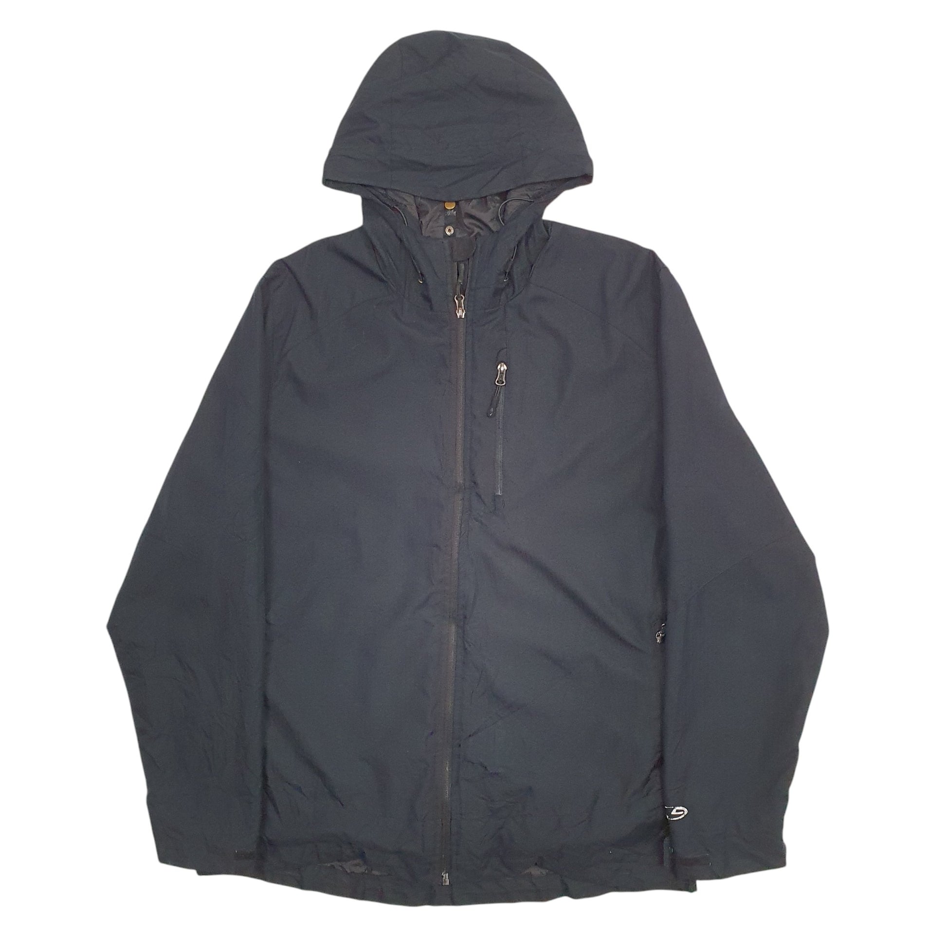 Mens Black Champion  Hoodie Coat