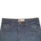 Womens Blue Levis Skull Denim Shorts