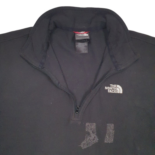 Mens Black The North Face  Quarter Zip Jumper