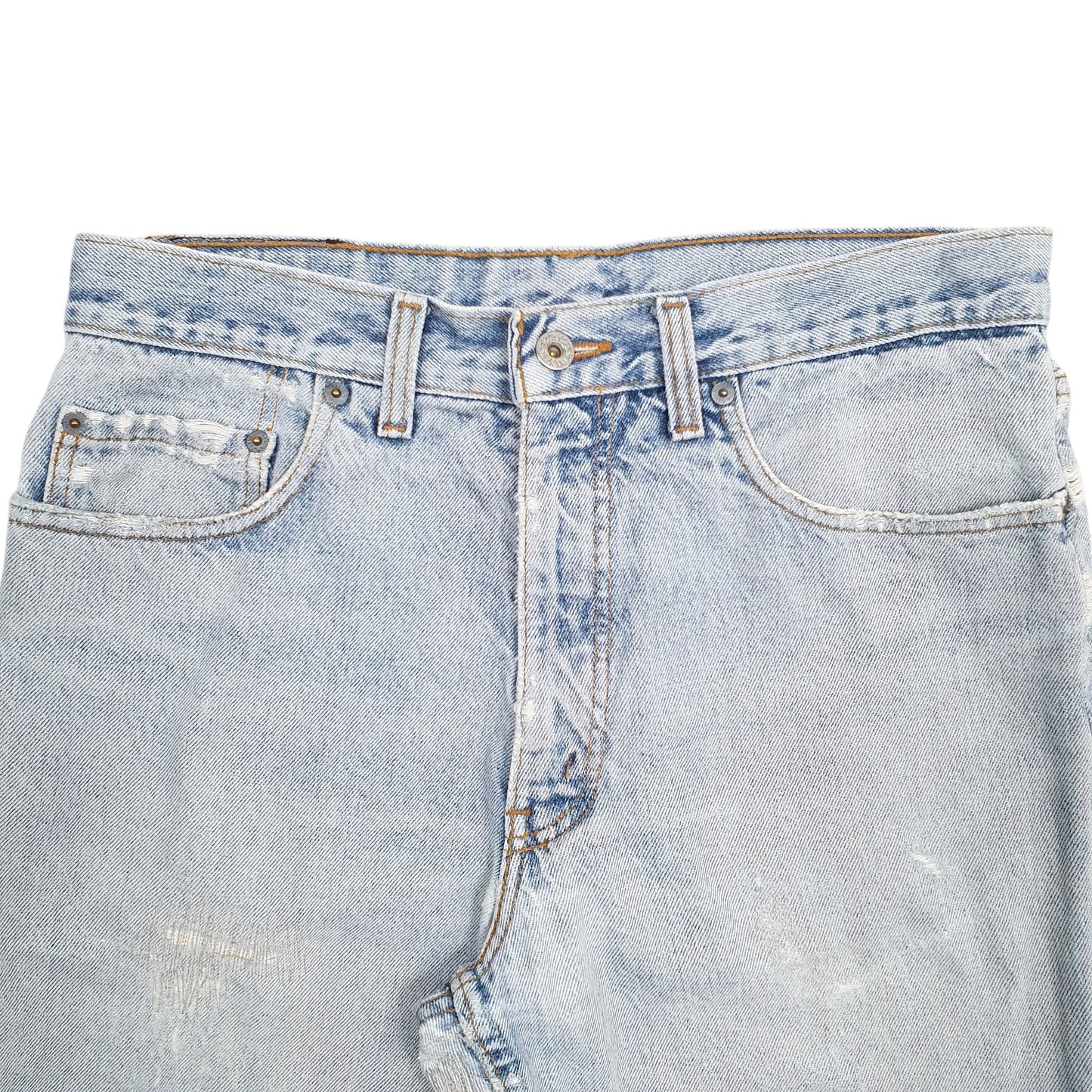 Mens Blue Levis Orange Tab Black Label Vintage 2000's 630 JeansW32 L31