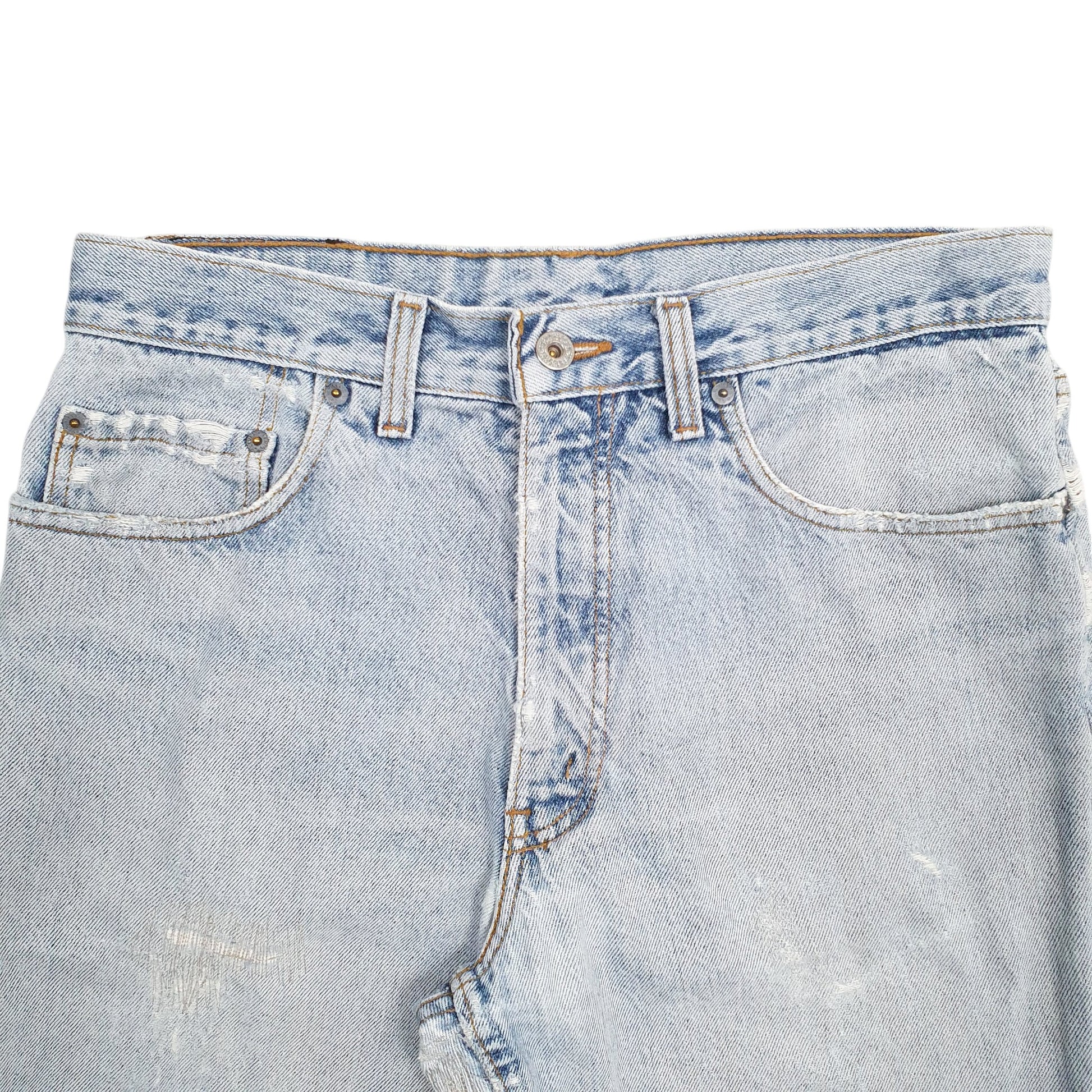 Mens Blue Levis Orange Tab Black Label Vintage 2000's 630 JeansW32 L31